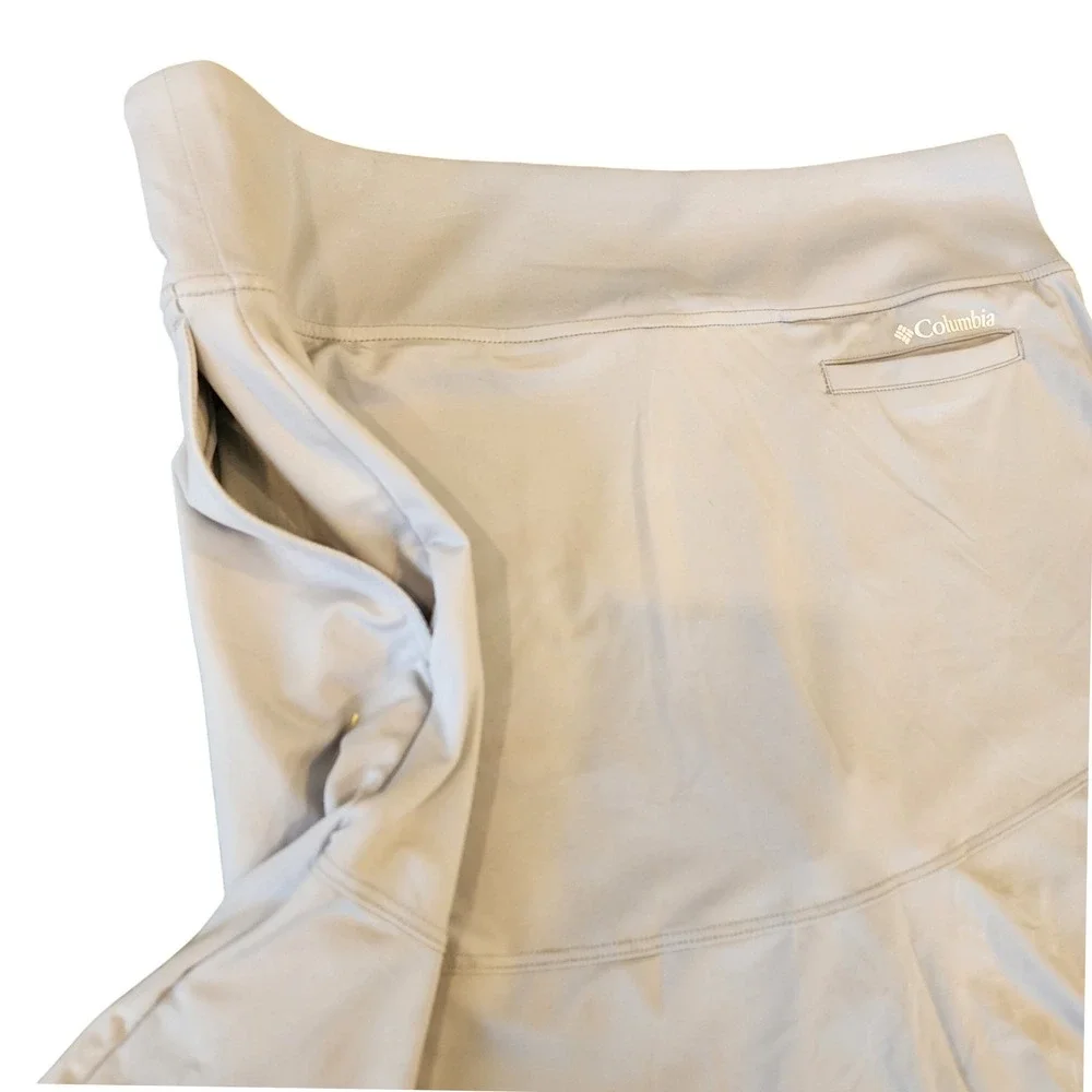 NWT Columbia Golf Womens Omni-Wick Skort Cool Grey Athletic Skirt Large Sporty - Picture 3 of 4